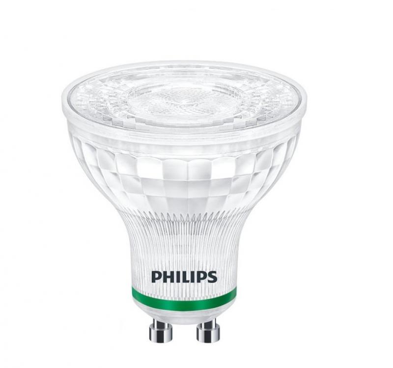 Nur noch angezeigter Bestand verfügbar:   Besonders effizienter PHILIPS GU10 LED Strahler 2,4W wie 50W warmweißes Licht 3000K mit 36 ° Ausstrahlungswinkel