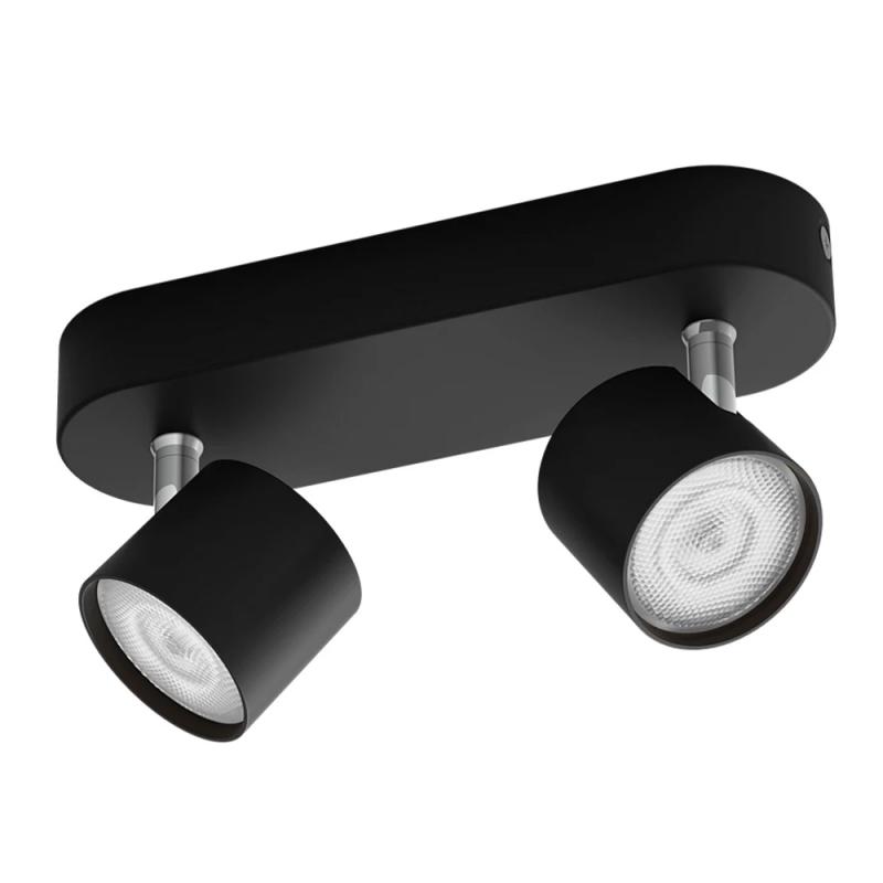 Philips myLiving Deckenstrahler Star 2flg. Schwarz schwenkbar