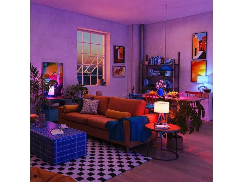 PHILIPS WiZ Smart LED RGB A80 E27 18,5W wie 150W 2452lm 2200–6500K dimmbar Matter