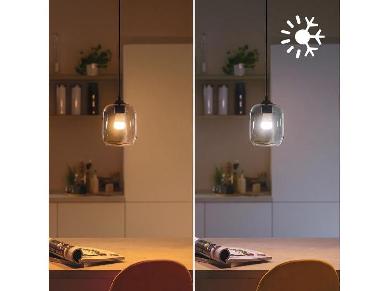Philips WiZ Smart LED-RGB-Lampe P45 E14 4,9W wie 40W 470lm 2200–6500K dimmbar Matter