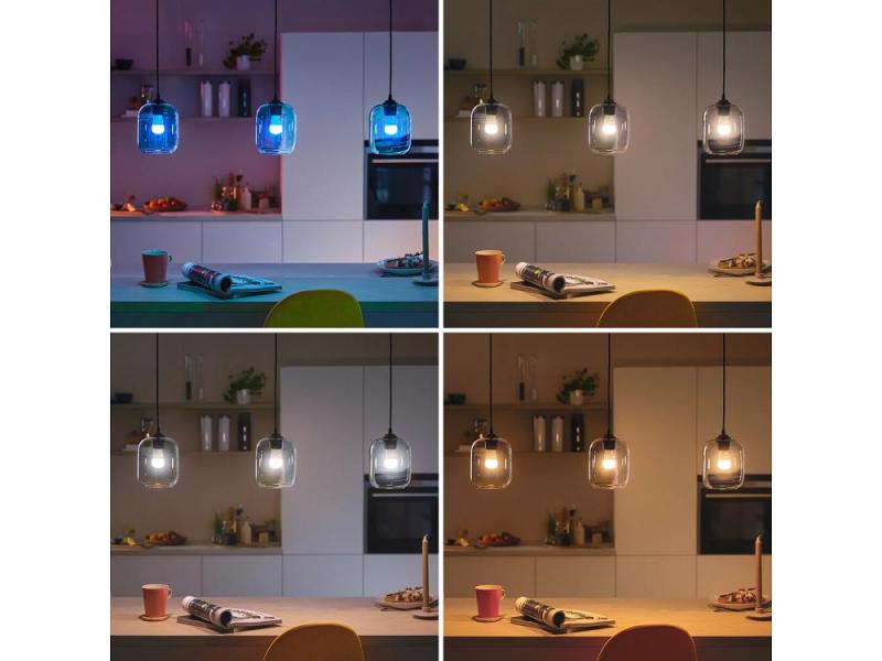 Philips WiZ Smart LED-Globelampe G95 E27 11W wie 75W 1055lm 2200–6500K dimmbar Matter