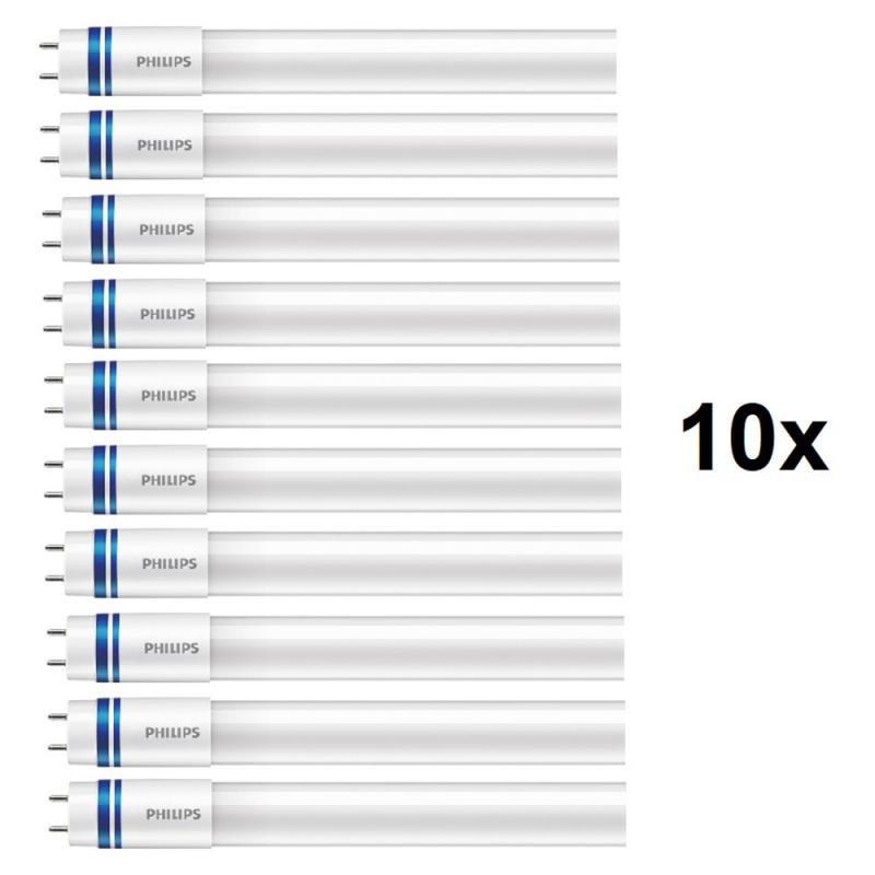 10 x 150cm Philips G13/T8 MASTER High Output LED Röhren HF 20W 3100lm 4000K universalweißes Licht für EVG - Kunststoff