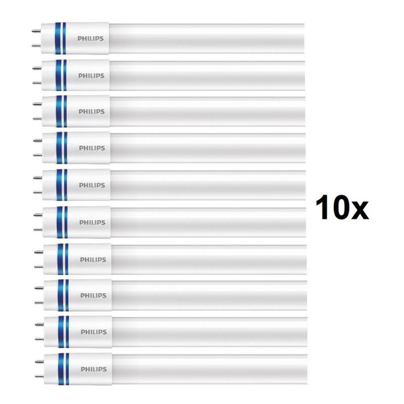10 x 150cm Philips G13/T8 MASTER High Output LED Röhre HF High Output 20W 3100lm 6500K Tageslichtweiß für EVG - Kunststoff