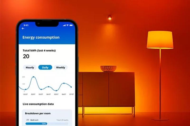 Aktion: Nur noch angezeigter Bestand verfügbar - WIZ Smarter LED 1-flammiger Wandstrahler Imageo in Schwarz WLAN/Wi-Fi Tunable White