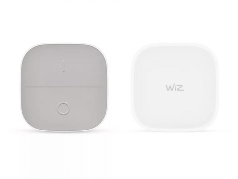 WIZ Smarter mobiler Button - Wandschalter steuerbar über WLAN/ Wi-Fi indoor batteriebetrieben