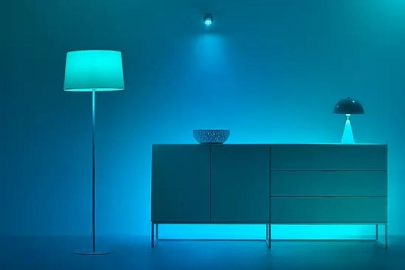 WIZ Smarter mobiler Button - Wandschalter steuerbar über WLAN/ Wi-Fi indoor batteriebetrieben