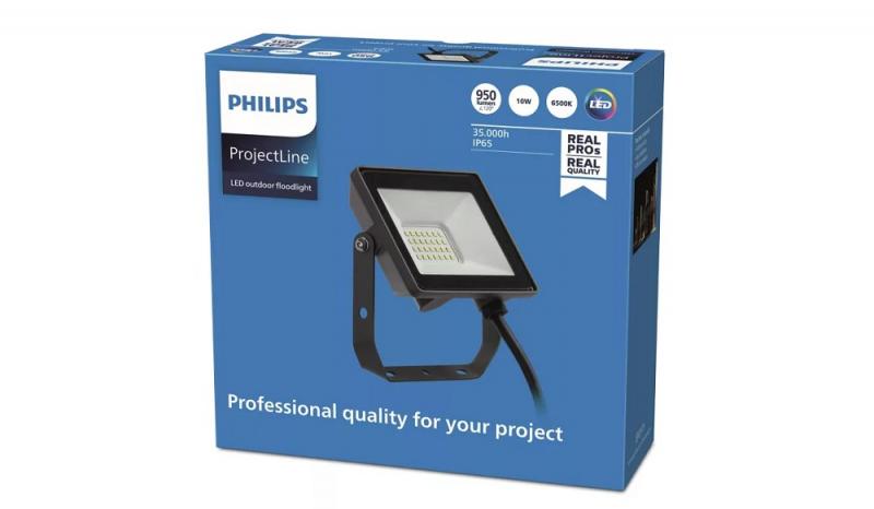 Philips Projektline Scheinwerfer 10 Watt 6500K kaltweißes Licht