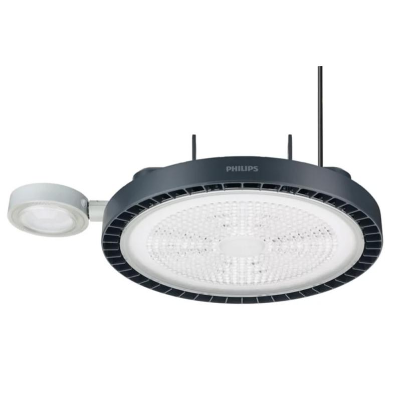 Philips CoreLine Hallenleuchte Gen5, 122 W, 20500 lm, 4000 K, Kabellos, Interact Ready, Breitstrahlend (WB), H4, IP65, IK05 - BY122X G5 LED200S/840 SIA WB H4