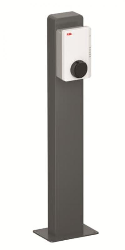 ABB TAC pedestal single-wallbox TAC Stele für eine Wallbox freistehende Metallstele für eine Wallbox