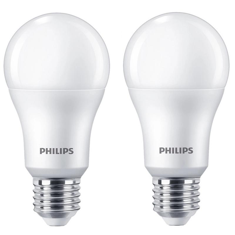 Philips E27 A67 LED-Lampe 13W 1521lm 4000K Neutralweiß Essential (2er-Set)