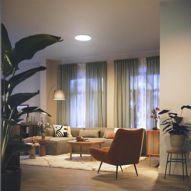Philips LED-Deckenleuchte All-in-One 2700–6500K 4300lm Weiß Fernbedienung