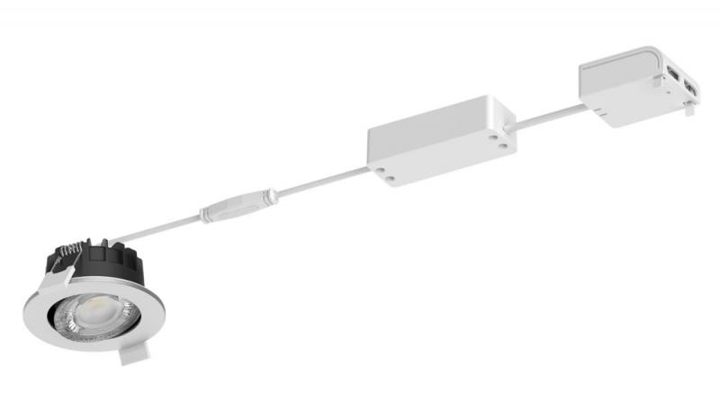 Philips ClearAccent RS071B 6W schwenkbare LED Einbauleuchte weiß - tunable White