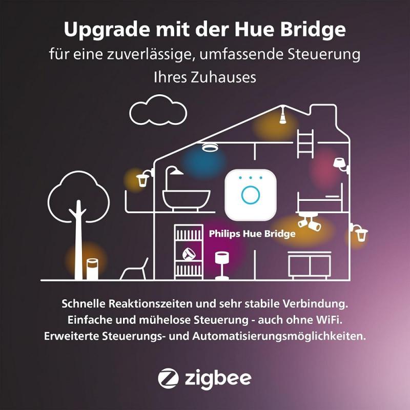 3er Philips Hue White Ambiance E27 Filament Lampen 7W - tubable white dimmbar - Vintage