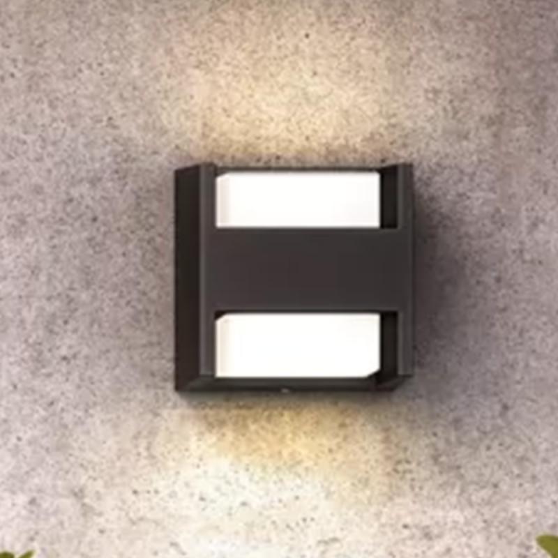 Philips Outdoor ultra effiziente Wandleuchte Arbour up&down  mit warmweißem Licht, anthrazit