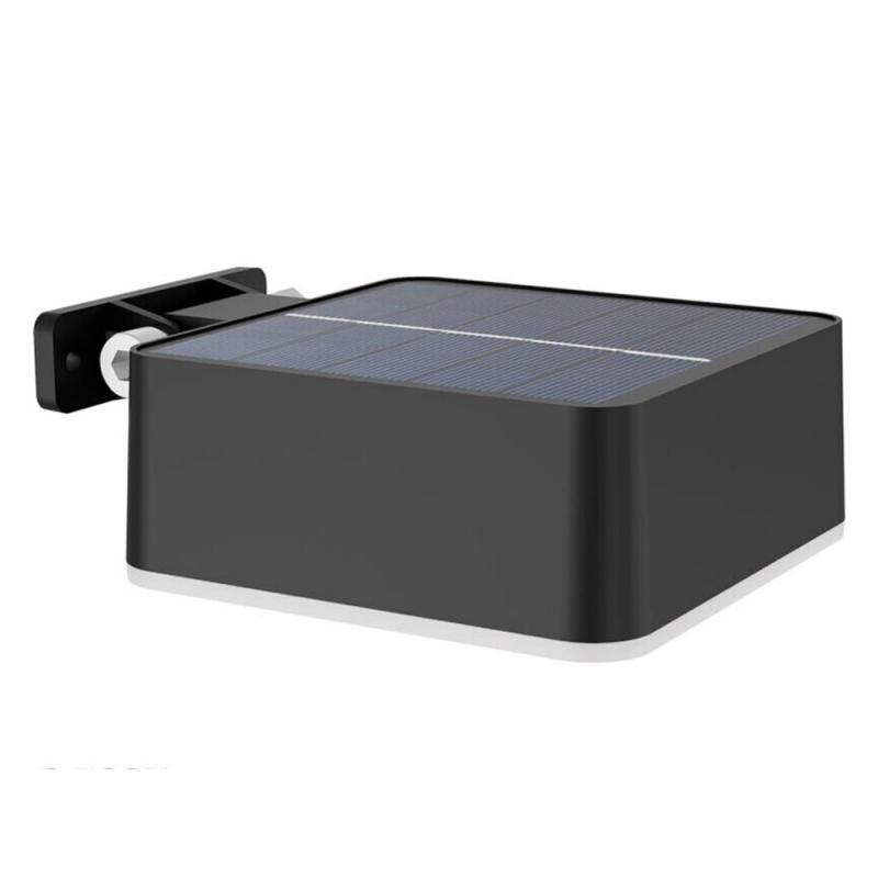 Philips LED Solar Wandleuchte Vynce mit Tageslichtsensor in Schwarz 1,5W IP44