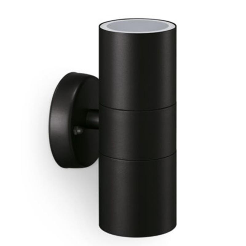 Philips Wandleuchte Kylis in Schwarz mit 2 x GU10  Fassung up/down