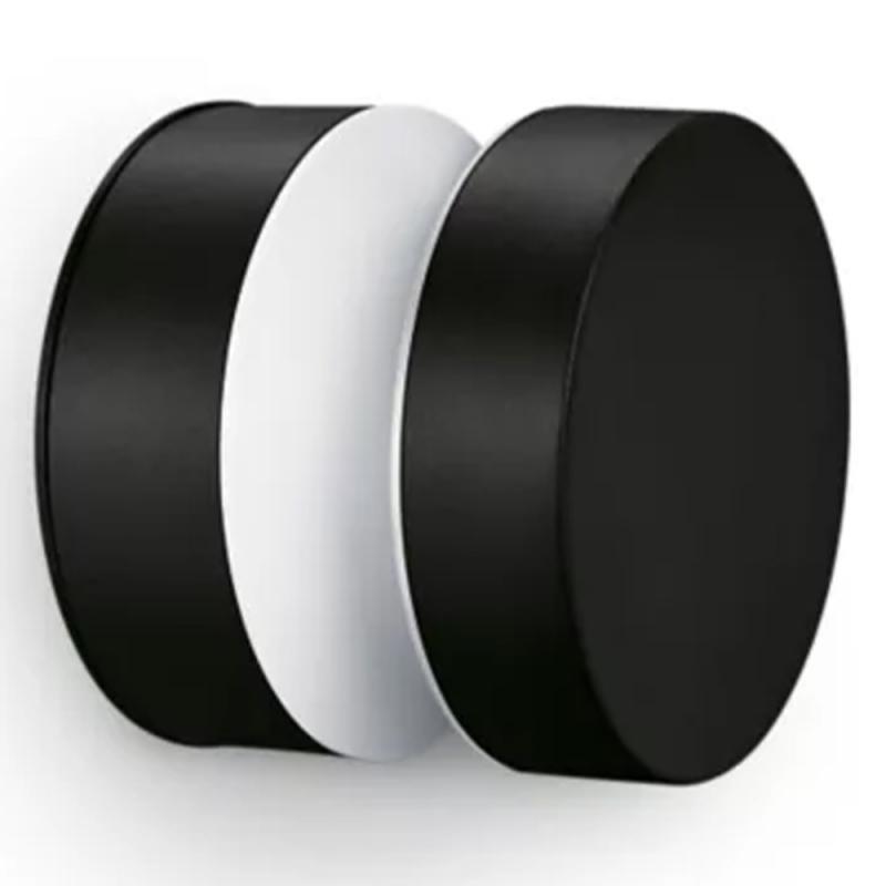 Philips Wandleuchte Laven in Schwarz 6W, 2700 Kelvin warmweißes Licht, IP44