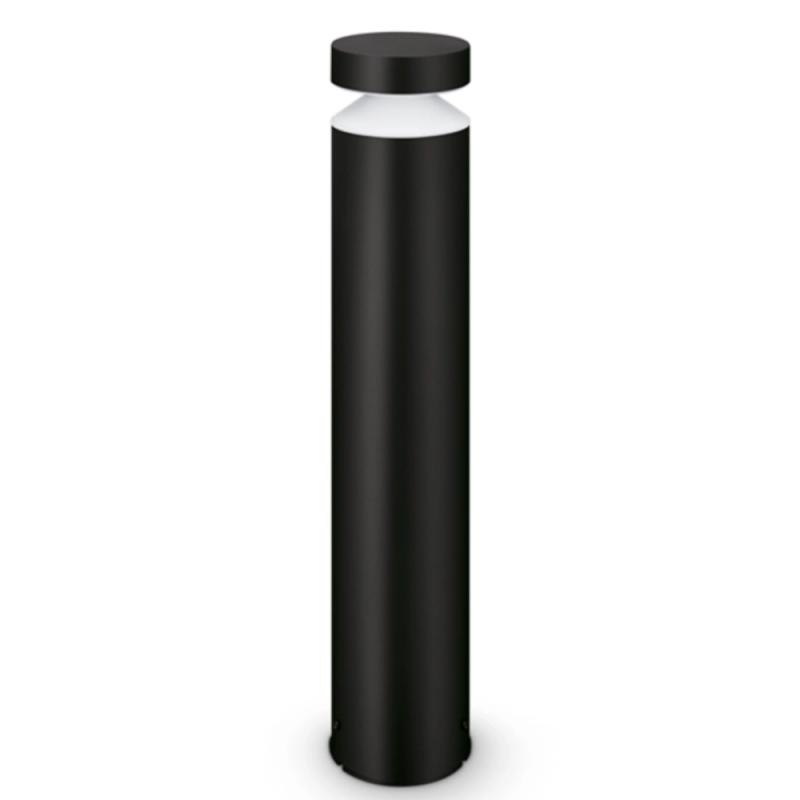 Philips Wegeleuchte Laven in Schwarz 4000 Kelvin kühlweißes Licht, IP44 wetterfest