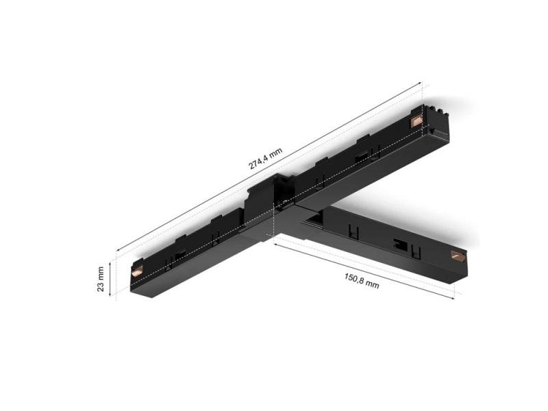 Philips Hue Perifo T-Verbindungsstück, schwarz