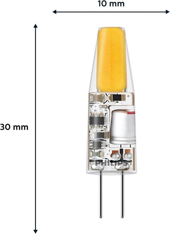 Philips LED G4 Capsule 1W 2700K Warmweiß 100lm 12V – Ersatz für 10W Halogen