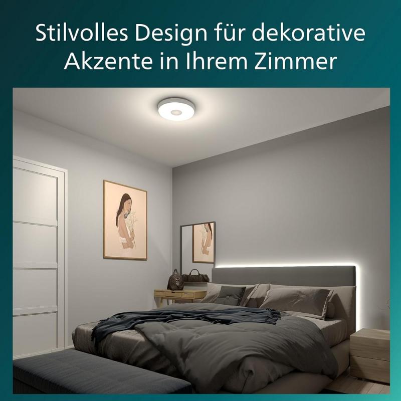 Philips SceneSwitch LED-Deckenleuchte 4000K 2800lm Weiß