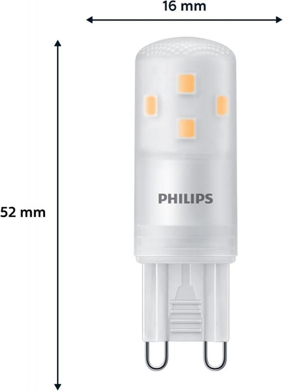 PHILIPS LED G9-Stiftsockel Lampe 2,7W wie 25W warmweisses Licht