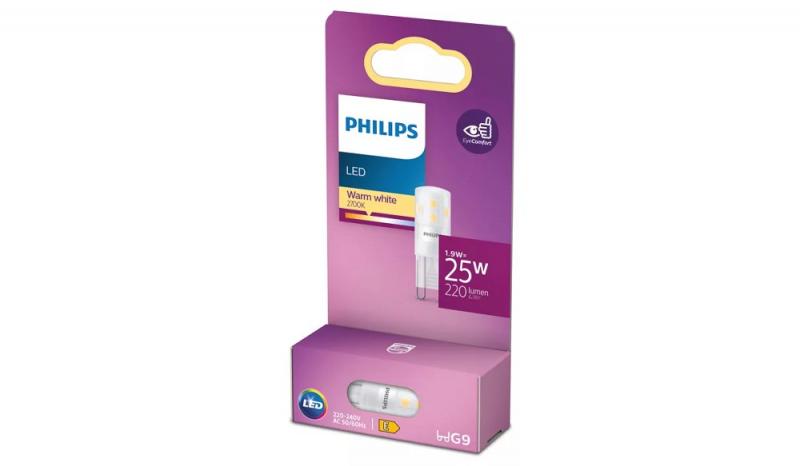 Philips CorePro G9 Capsule Stiftsockel Lampe 1,9W wie 25W warmweißes Licht 2700K