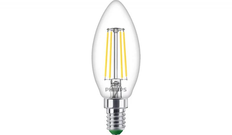 Philips E14 Classic ultraeffiziente LED-Kerzenlampe 2,3W wie 40W neutralweißes Licht Ultra Efficient