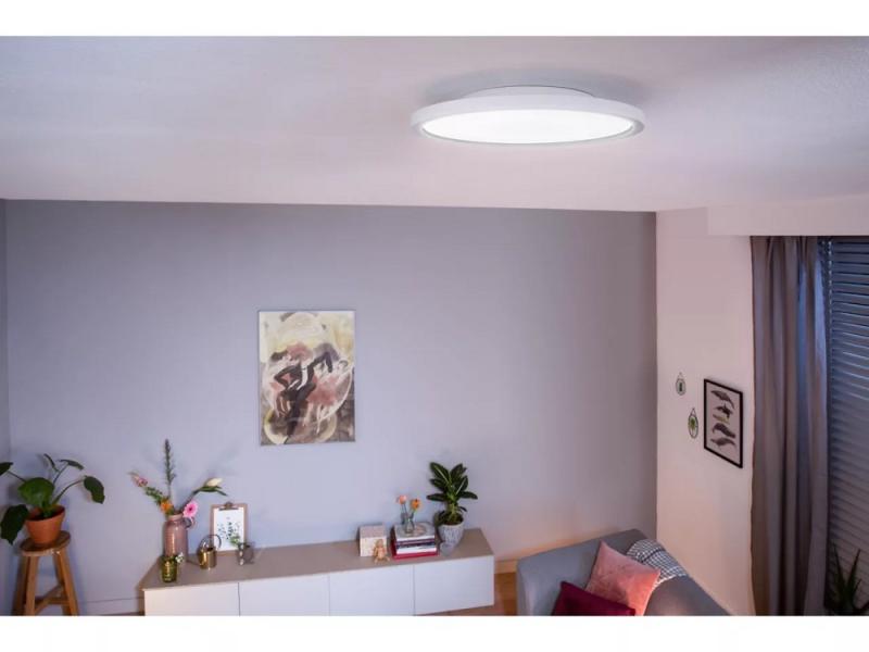 Philips Hue White Ambiance Panelleuchte Aurelle Round 24.5W in Weiß