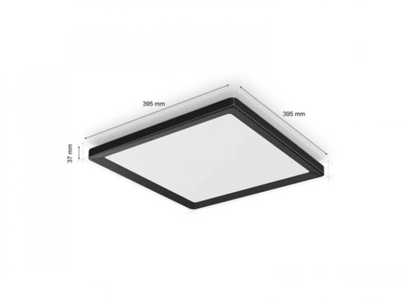 Philips Hue Eckiges Deckenpaneel Tento – mittelgroß - White & Color Ambiance