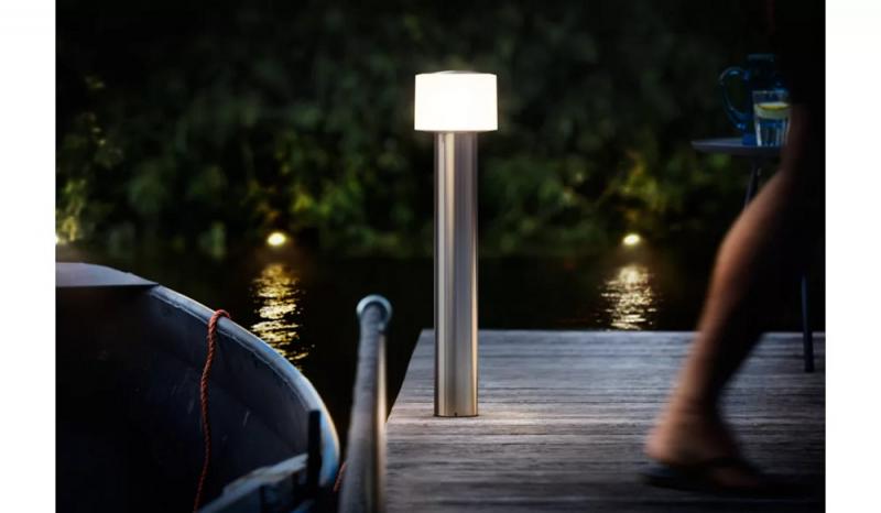 Philips LED Wegeleuchte Ultra Effizient aus Edelstahl 4,3W IP44