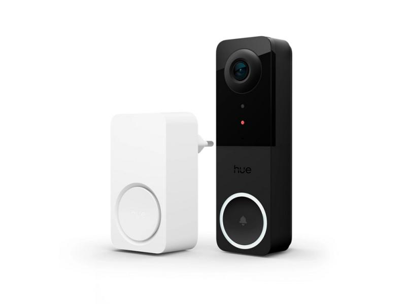 Philips Hue Secure kabelgebundene Video-Türklingel mit Bewegungserkennung + Chime