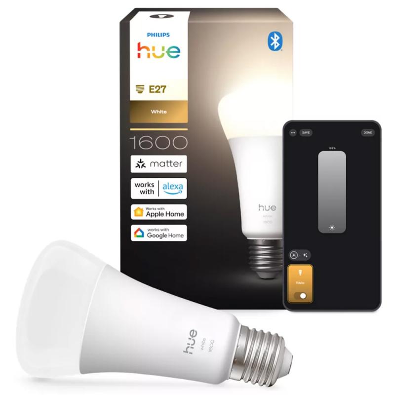 Philips Hue E27 LED Lampen 13,5W wie 100W warmweißes Licht dimmbar