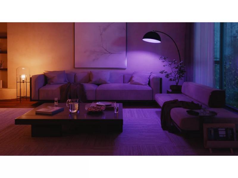 2er Set Philips Hue White & Color Ambiance mit 2 x E27 RGBW LED Lampen - mehrfarbig und dimmbar - 8,1 Watt