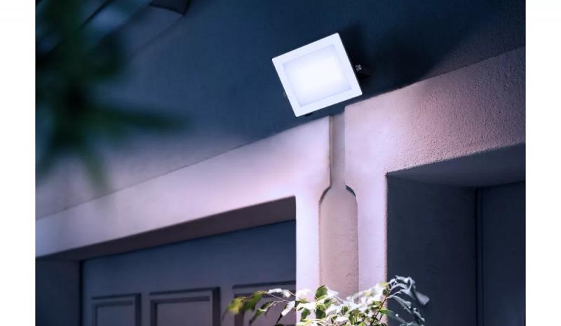 Philips Lois Flutlichtstrahler für den Außenbereich - 30 Watt, 5000K Tageslicht, Schwarz