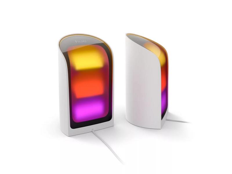 2er Set Philips Hue Play Wallwasher Tischleuchte RGB