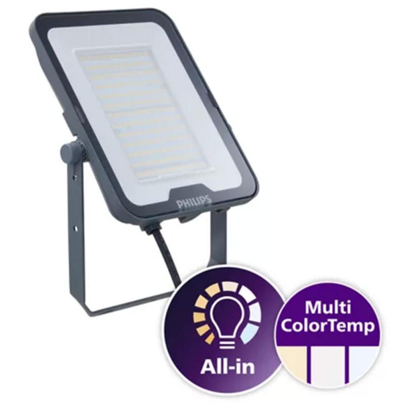 Philips LED-Scheinwerfer BVP167 65W IP65 umschaltbare Farbtemperatur warm- bis kaltweiß