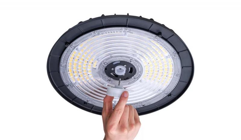 Philips Ledinaire Hallenleuchte All-in, All-in, 195 W, 145 W, 100 W, ɸ320 mm, 15000 lm, 22000 lm, 28000 lm, 4000 K, 5000 K, 6500 K, Symmetrisch, IP65, IK07 - BY030P LED150_220_280S/840_50_65 PSU WB