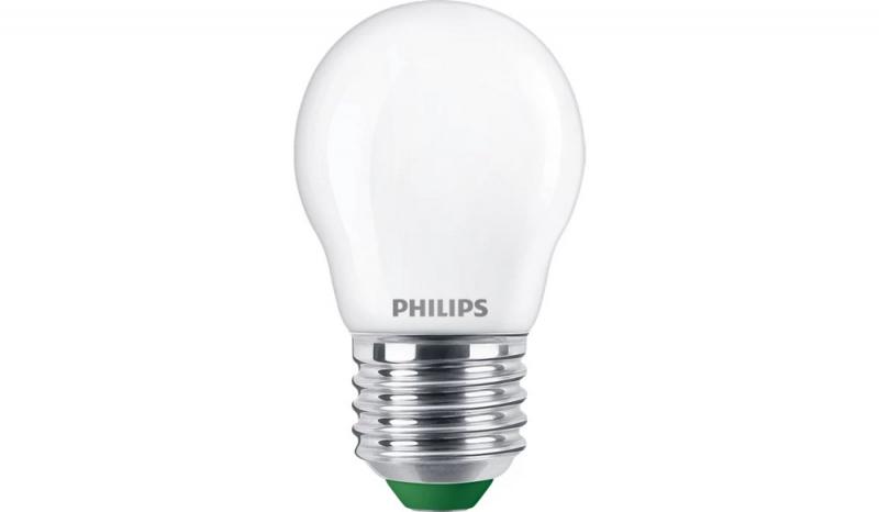 Philips E27 LED Lampe Tropfenform matt 3,8W wie 60W warmweisses Licht Ultra Efficient