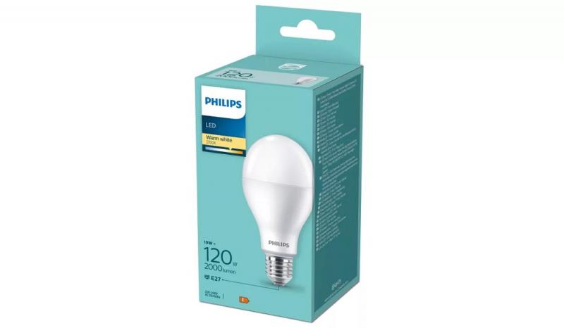 Philips E27 A68 LED-Lampe 19W 2000lm 2700K Warmweiß Essential