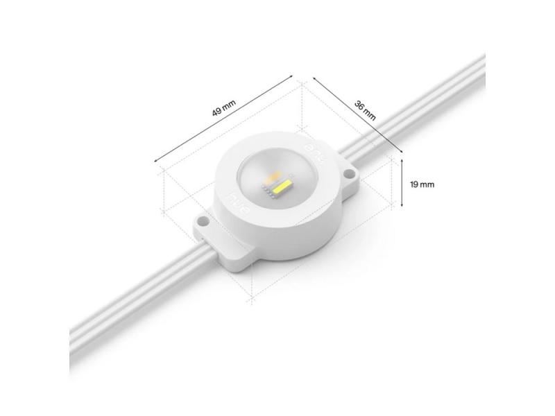 Philips Hue Festavia Lichterkette 18m Basis-Set für außen IP54 RGB IP65