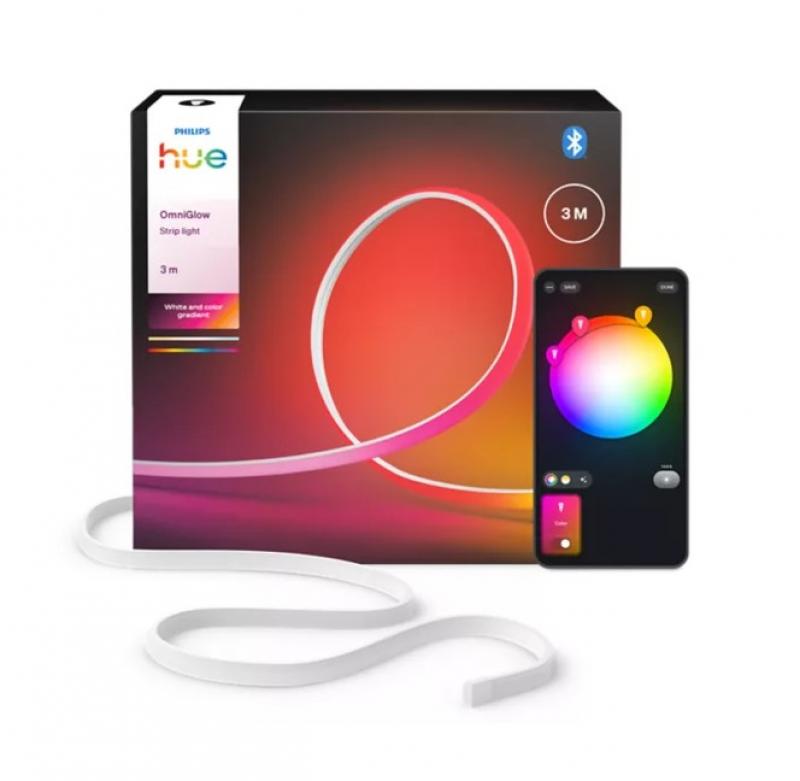 Philips Hue OmniGlow Gradient Lightstrip 3 m 2700 lm RGBW dimmbar Innenbereich