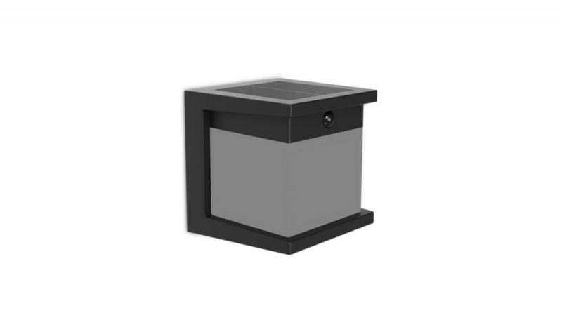 Philips Diara Solar LED Garten-Wandleuchte 3,8W 400lm 2700K mit Bewegungssensor
