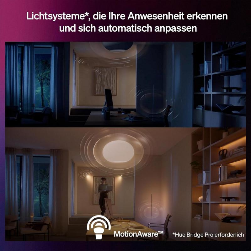 Philips Hue Lucca LED Sockelleuchte für Außenbereich White & Color Ambiance 1100lm IP44
