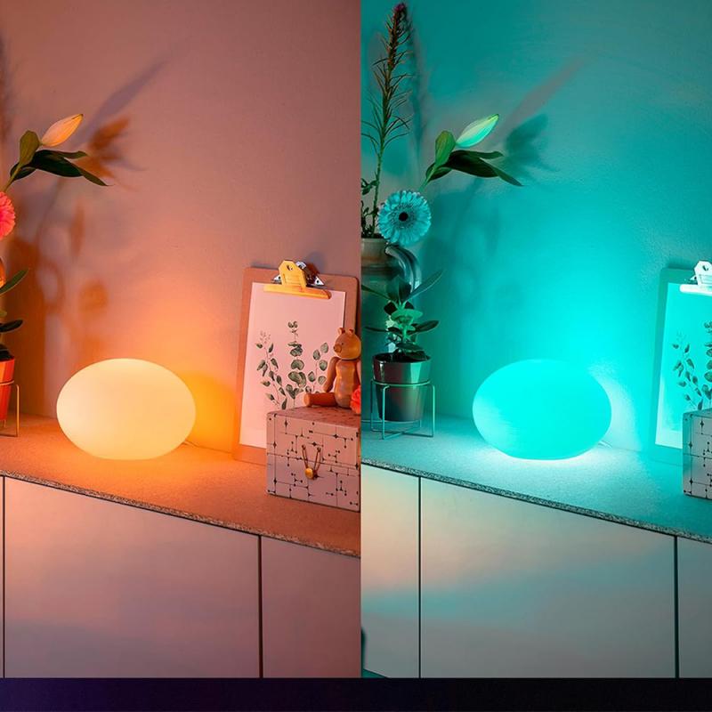 Philips Hue White & Color Ambiance Flourish Tischleuchte weiß