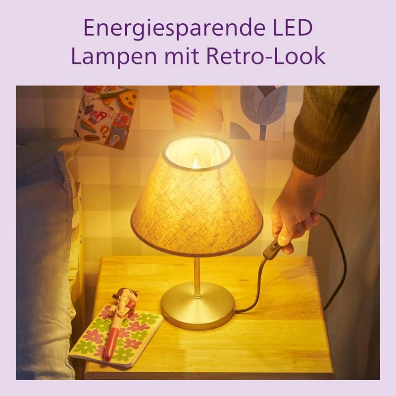 3er Set Philips LED Kerzenlampe B35 E14 4W 470lm 2700K Frosted – wie 40 Watt