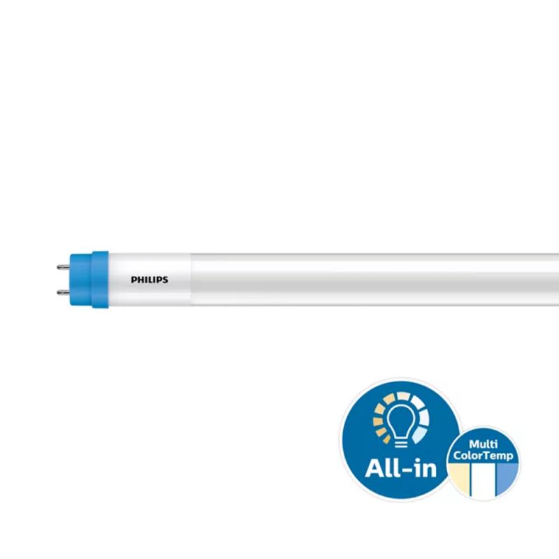 PHILIPS CorePro LEDtube T8 High Output 5,4W wie 15W 620–650lm 3CCT 3000/4000/6500K G13 45cm für KVG/VVG und 230V inkl. Ersatzstarter