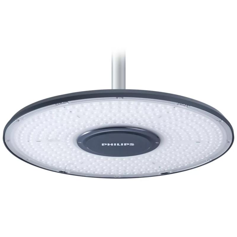 Philips CoreLine Hallenleuchte Gen6, UltraEfficient, 137 W, 25000 lm, 4000 K, DALI-regelbar, Abstrahlungswinkel (55°), IP66, IK08, EL-DC - BY121P G6 LED250/840 PSD NB