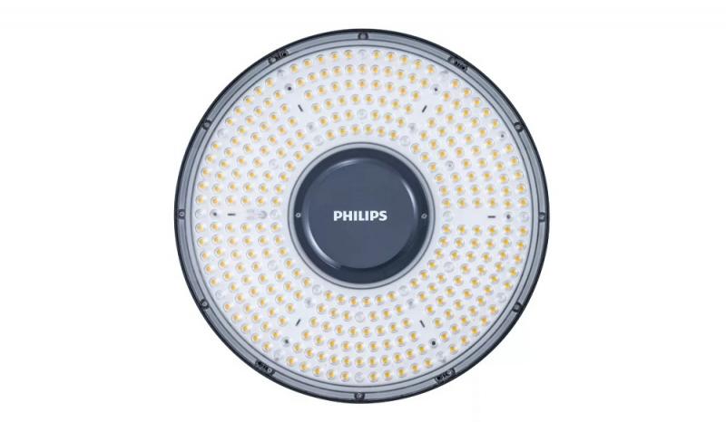 Philips CoreLine Hallenleuchte Gen6, UltraEfficient, 137 W, 25000 lm, 4000 K, DALI-regelbar, Abstrahlungswinkel (55°), IP66, IK08, EL-DC - BY121P G6 LED250/840 PSD NB