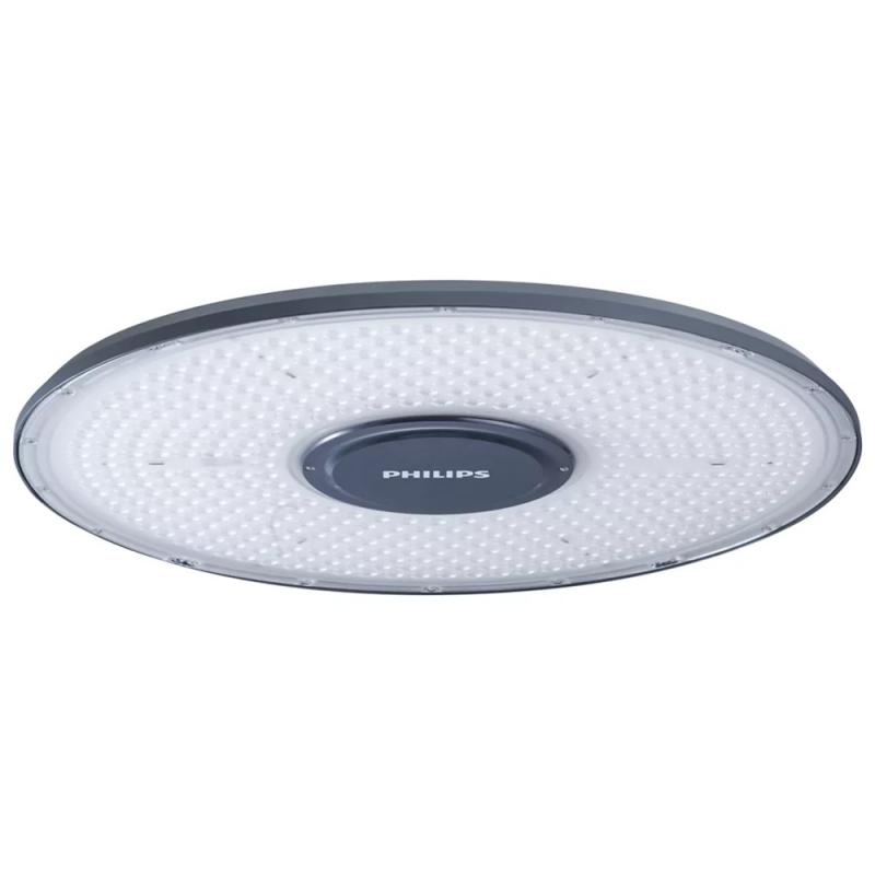 Philips Hallenleuchte CoreLine Highbay Gen6, UltraEfficient, 222 W, 40000 lm, 4000 K, DALI-regelbar, Abstrahlungswinkel (90°), IP66, IK08, EL-DC - BY122P G6 LED400/840 PSD WB